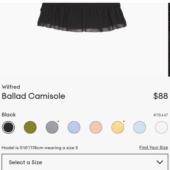 Aritzia Wilfred Top - Picture 3 of 3